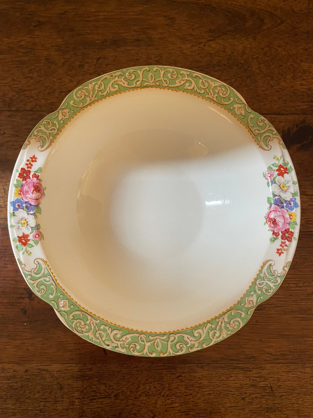 Antique Johnson Brothers Pareek Floral Bowls, Set of 4