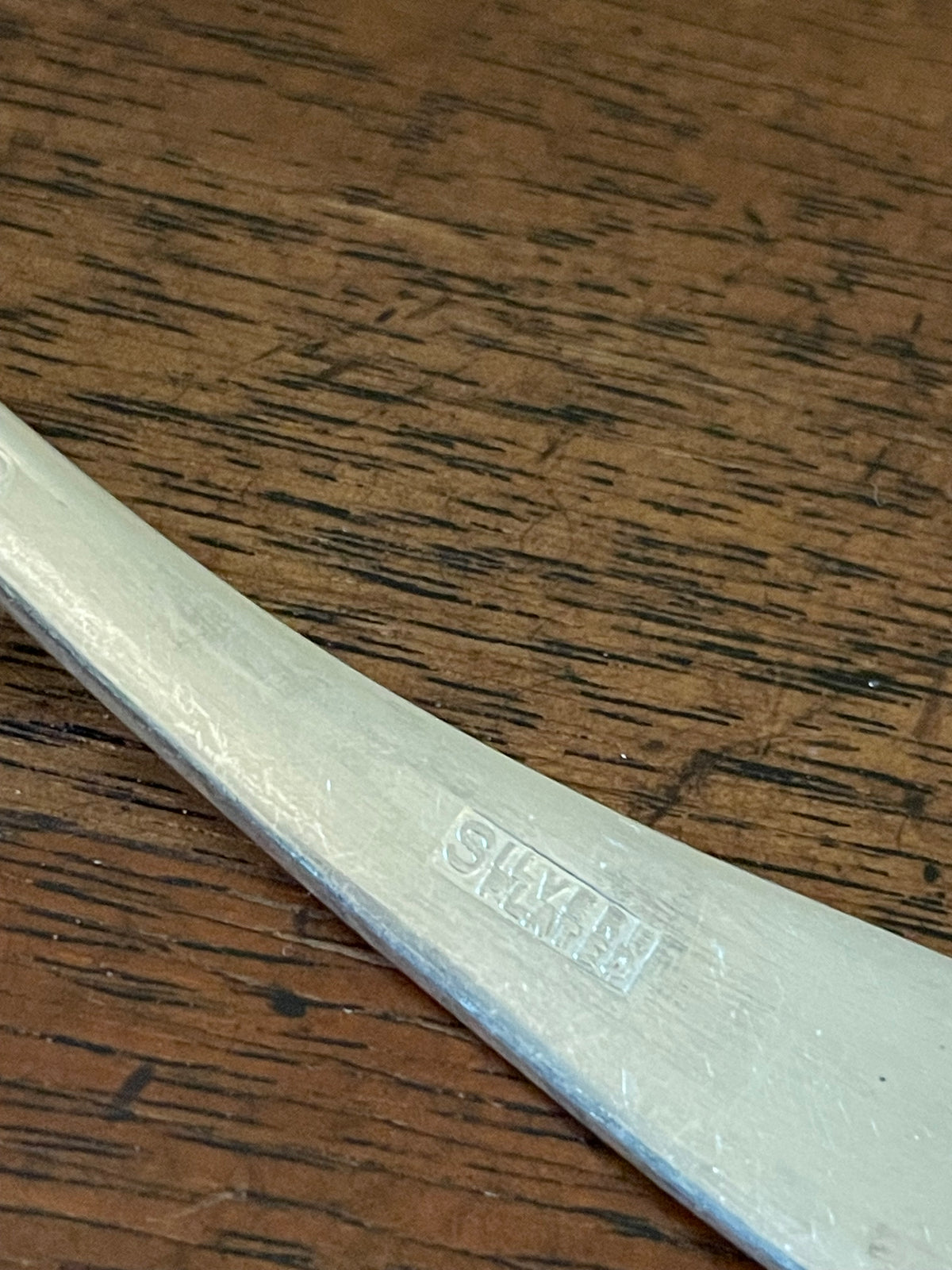 Petite ladle for sauce, silverplate, antique, Made in England, no other makers mark, 4.5 inches