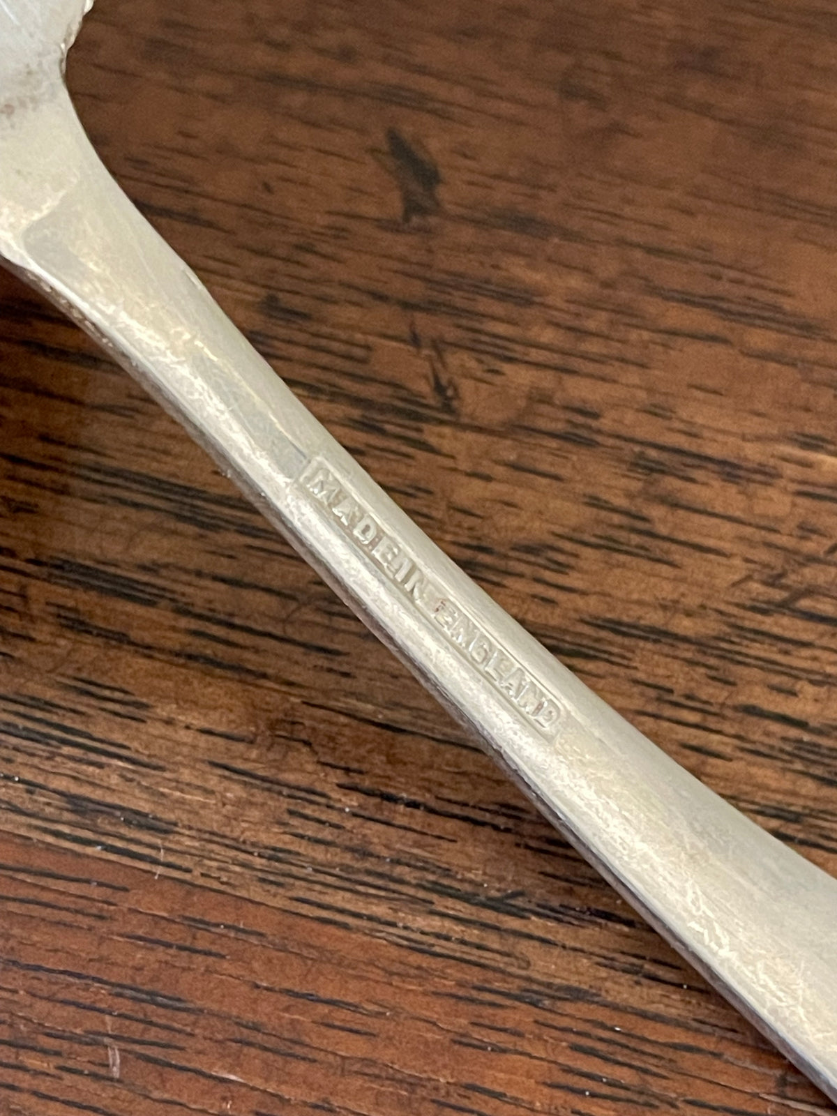 Petite ladle for sauce, silverplate, antique, Made in England, no other makers mark, 4.5 inches