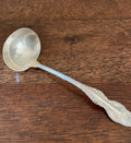 Petite ladle for sauce, silverplate, NF Silver Co.