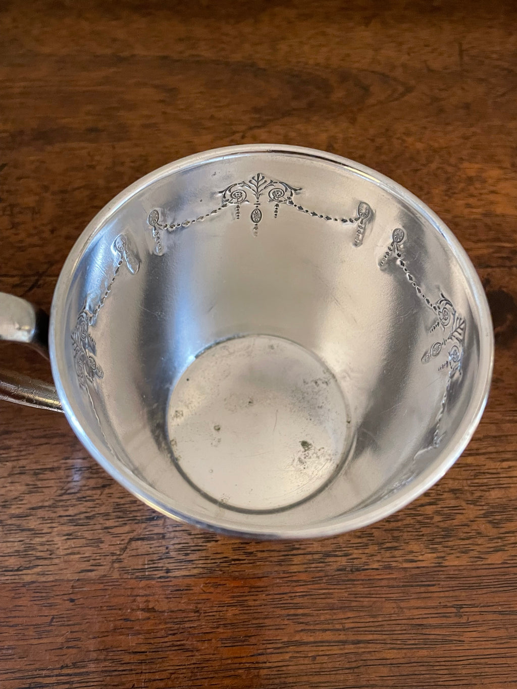 Vintage Oneida Community Plate Grosvenor Silverplate Baby Cup, c. 1920s–40s