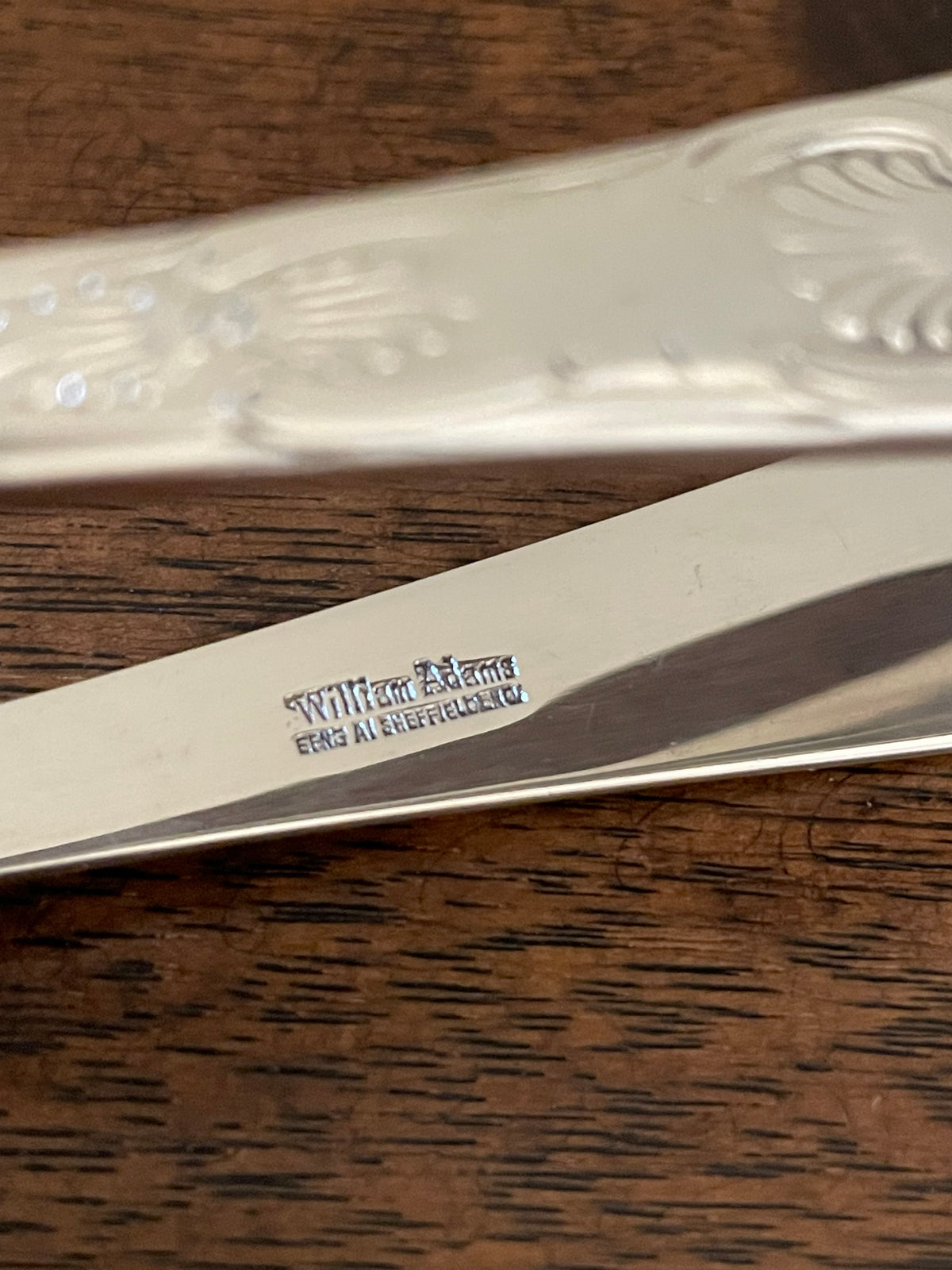 Vintage William Adams Sheffield Silverplate Claw Ice Tongs